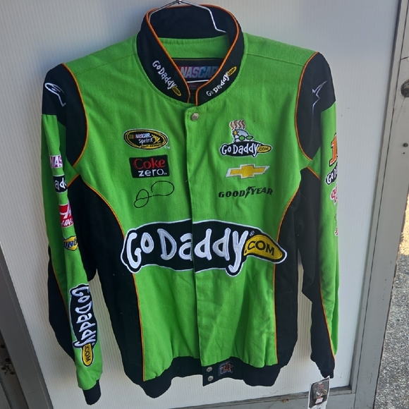 Nascar JACKET DANICA PATRICK Go Daddy Cotton Twill Jacket - Picture 1 of 8